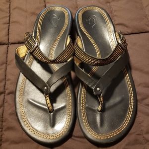 Womens Olukai Flip Flop Sandals Sz 9